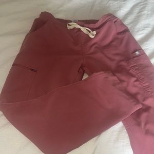 FIGS mauve scrub pants